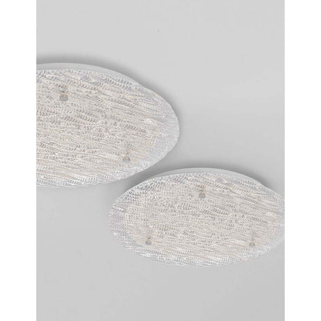 Wing LED taklampe metall, glass - moderne design med elegant lyskilde av metall og glass.