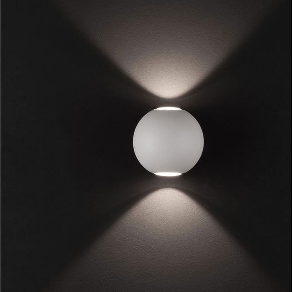 Zari Mini Wandleuchte Lichtstrahlen IP54