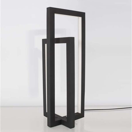 Zesiro LED Tischleuchte Dimmbar moderne Tischleuchte mit minimalistischem Design aus Aluminium und Acryl