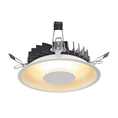 OCCULDAS Deckeneinbauleuchte rund Weiß 30 SMD LED 22W 3000K