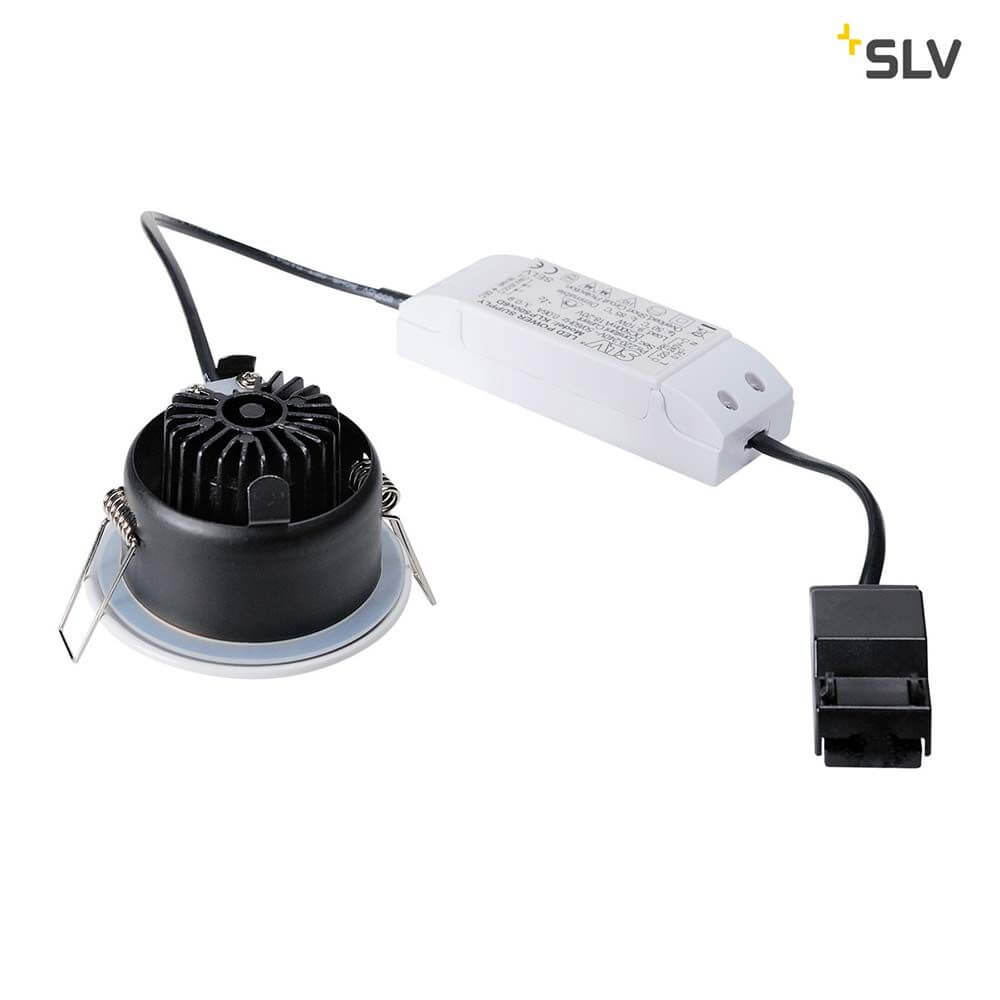 OUT 65 LED DL Round Set Downlight Weiß 9W 38° 3000K inkl. Treiber mit Treiber und LED Module.