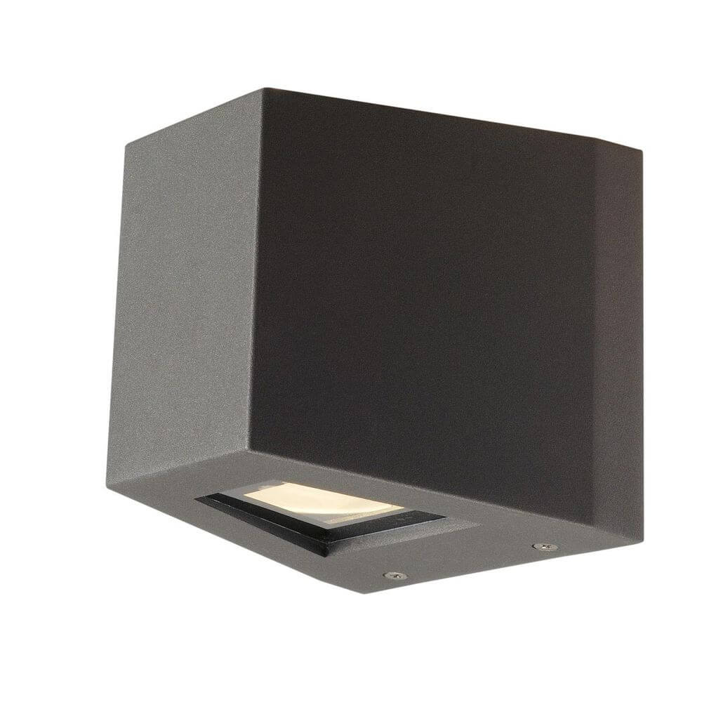 OUT BEAM LED Wandleuchte anthrazit - moderne Außenbeleuchtung mit up/down Effekt.