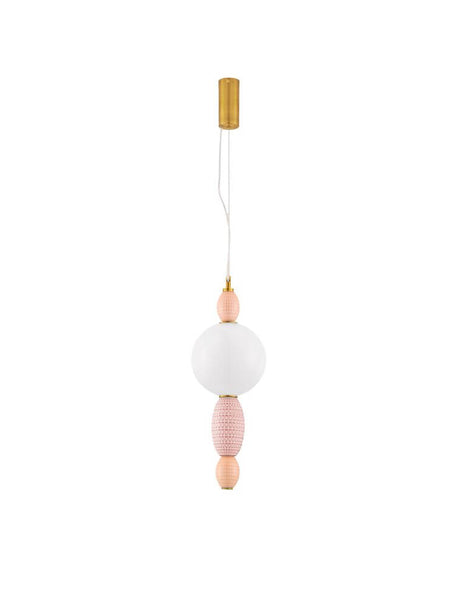 Obrie LED Pendel Ø 20cm 3000K guld, orange, pink, hvid i elegant design