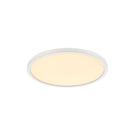Oja 29 LED Deckenleuchte 2700K in modernem, flachem Design mit warmweißem Licht.