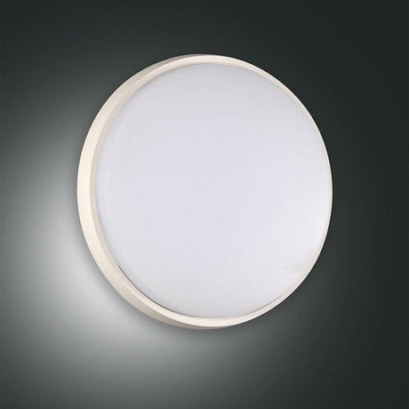 Olly LED Deckenleuchte Ø 24cm IP54 2300lm Weiß mit Polycarbonat Abdeckung und Alugussrahmen