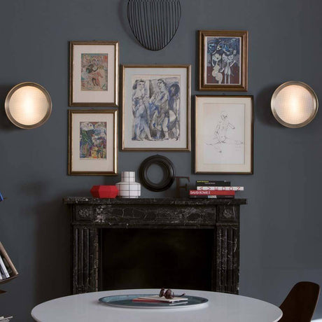 Oluce Deckenlampe Berlin 30 Antik-Goldfarben