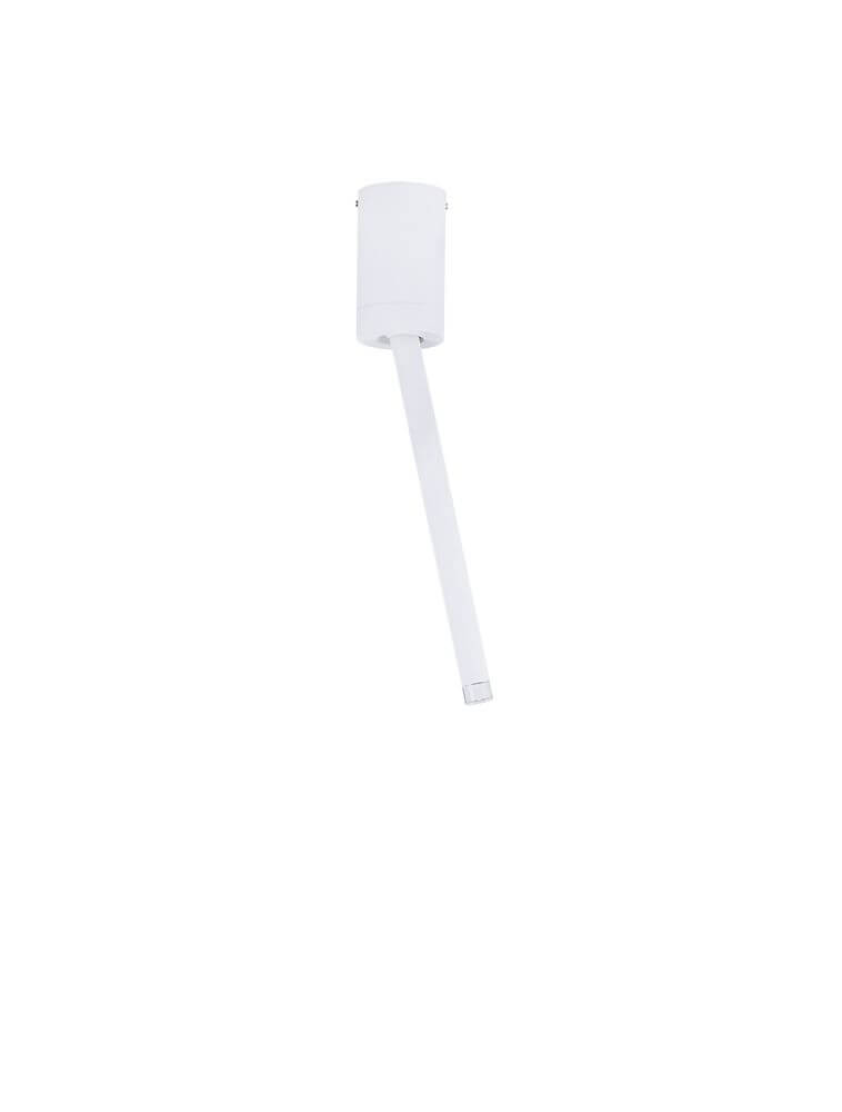 Ornos Deckenleuchte Ø 5cm H 29,5cm 3000K an einem weißen Hintergrund.