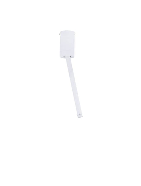 Lustre de plafond Ornos Ø 5 cm H 29,5 cm 3000K sur un fond blanc.