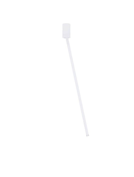 Ornos plafonnier Ø 5 cm H 70 cm 3000K avec une construction élégante et élancée en blanc.