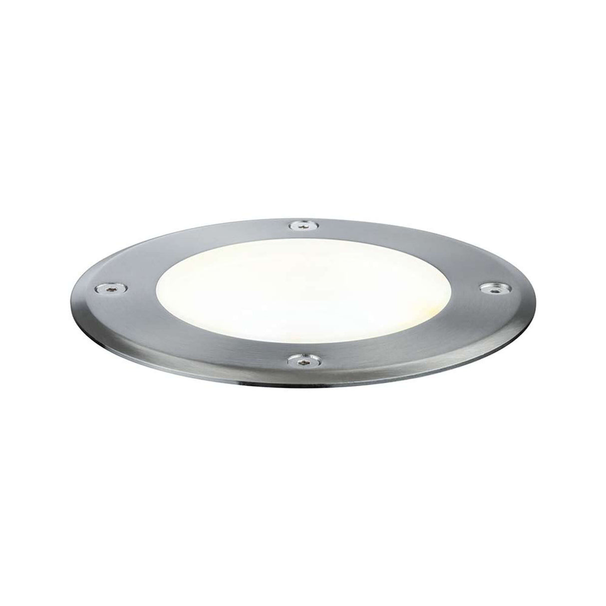 LED Plug & Shine Boden-Einbaulampe IP67 24V 609lm 3000K, runde Bodeneinbauleuchte aus Edelstahl