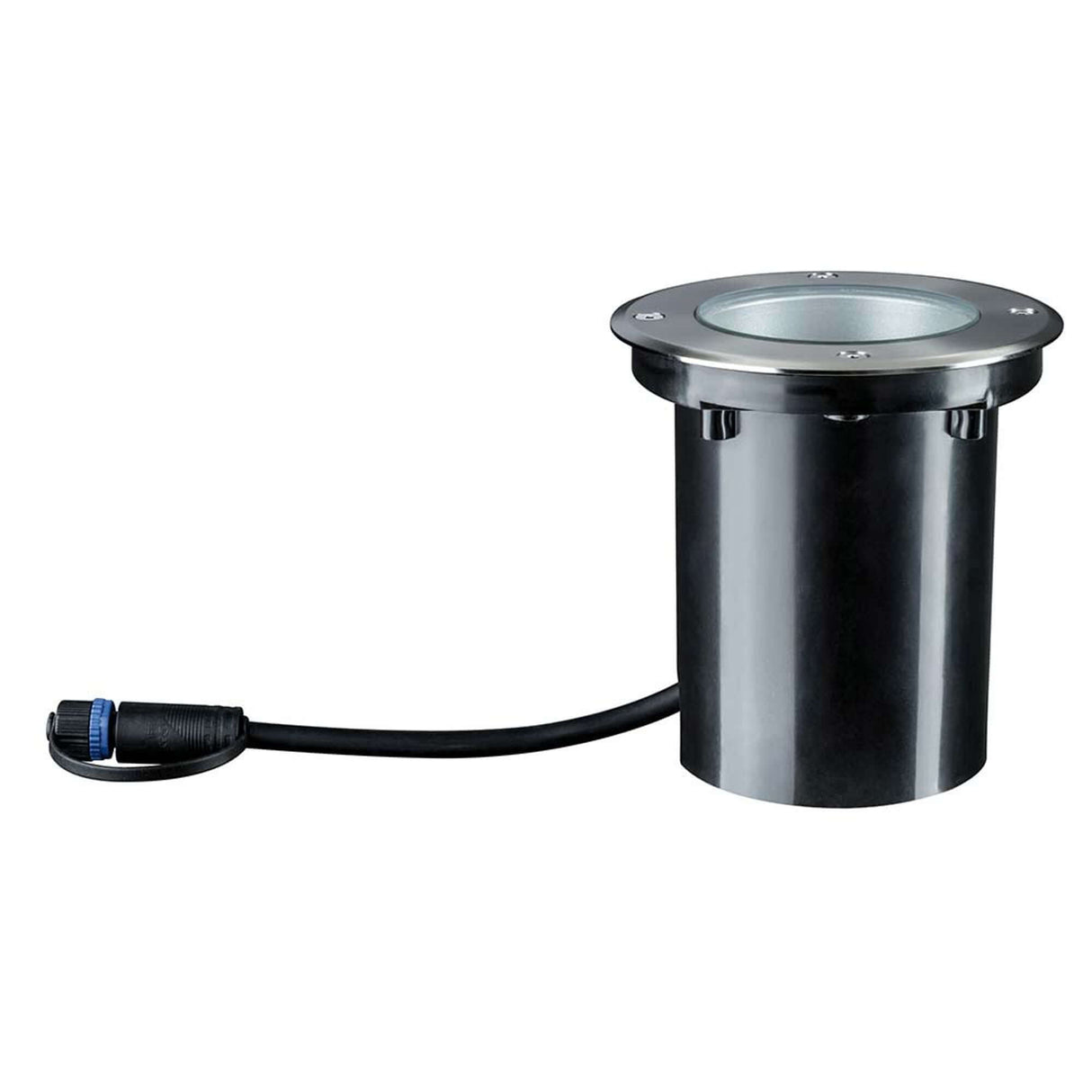 LED Plug & Shine Boden-Einbaulampe IP67 24V 609lm 3000K mit schwenkbarem LED-Modul und wasserdichtem Gehäuse.