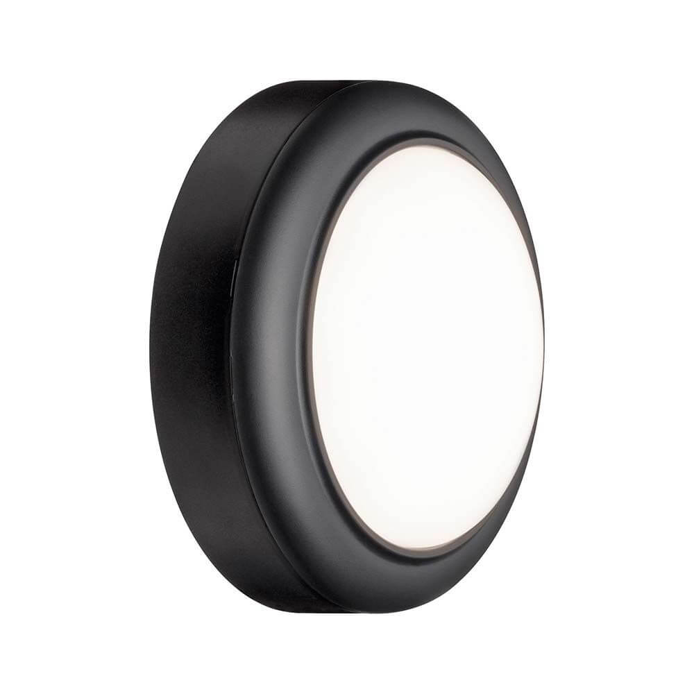Outdoor Wandleuchte IP44 8W 3000K Grau - elegante und robuste Kunststoff-Außenwandleuchte in grau.