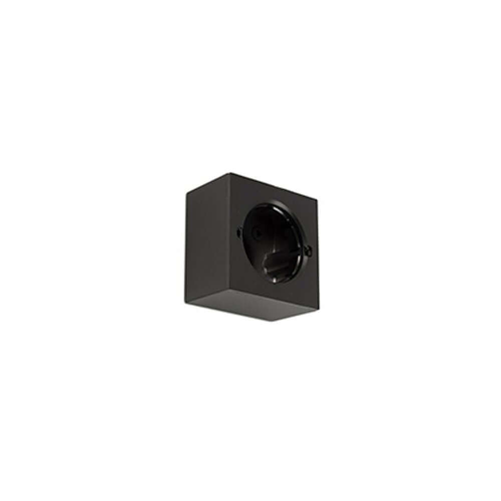 Outdoor Einbaustrahler Gehäuse für Dart-1 70272 in schwarzer Oberflächenbox.