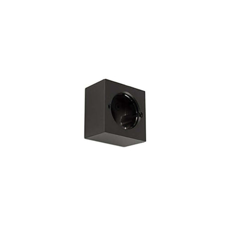 Outdoor Einbaustrahler Gehäuse für Dart-1 70272 in schwarzer Oberflächenbox.