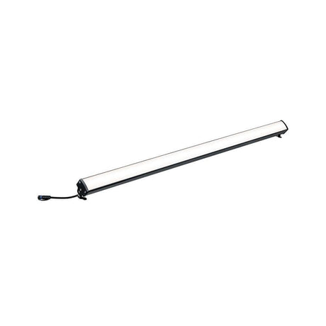 LED Plug & Shine Bodenaufbauleuchte 115° IP67 3000K Anthrazit in elegantem Design für Außenbeleuchtung.