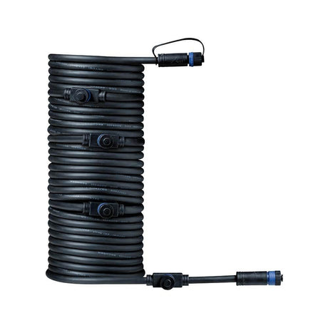 Plug & Shine Connector IP68 10m 1x Ein & 5x Aus Kabel für Außenbeleuchtung