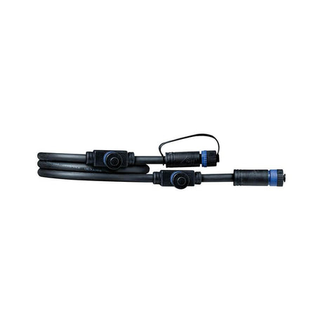 Plug & Shine Connector IP68 1m 1x Ein & 3x Aus Verbindungskabel für Außenbeleuchtung