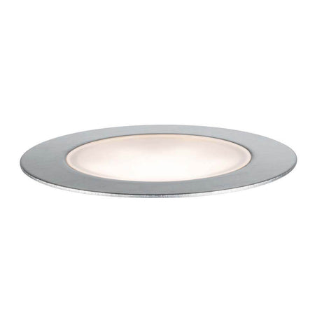 LED Kit de base Plug & Shine Floor Eco IP65 24V 3000K 3x1W spots encastrés de sol au design élégant.