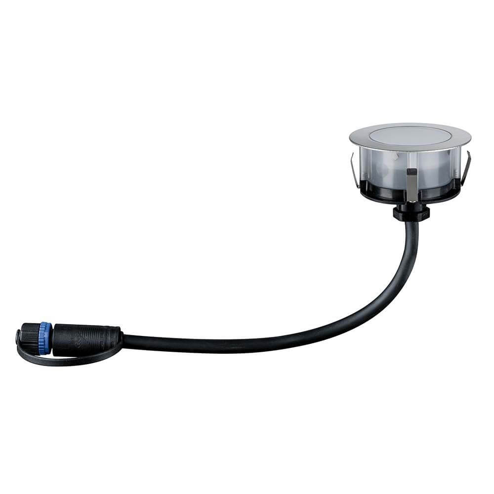 LED Plug & Shine Floor Eco IP65 24V 3000K 1W mit Strahlwasserschutz für dekorative Außenbeleuchtung
