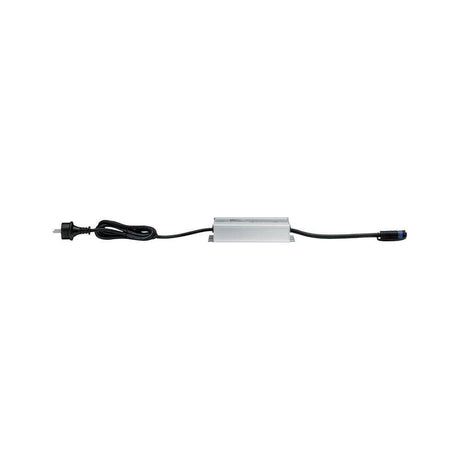 Plug & Shine LED-Trafo IP44 24V DC 75W mit Kabel und Stecker für Outdoor-Lichtinstallation.