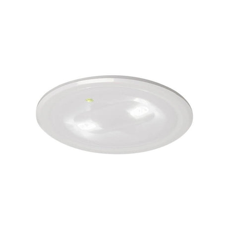 P-Light Emergency Light Recessed Weiß - moderne LED-Notbeleuchtung für Wand- und Deckenmontage.