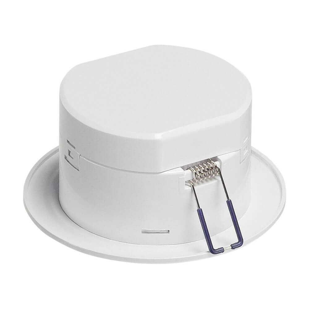 P-Light Emergency Light Recessed in Weiß für Wand- und Deckenmontage mit LED und Ni-Mh Akku.