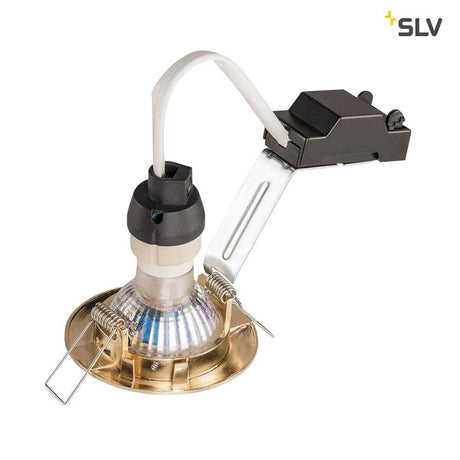 Pika qpar51 plafondlamp stijf messing