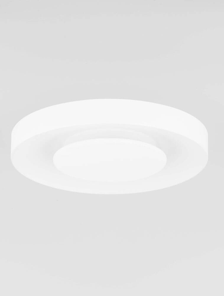 PADA Deckenleuchte Ø 40cm 2700 4000K in weißem Design mit dimmbarem Licht und DIP-Switch-Funktion.