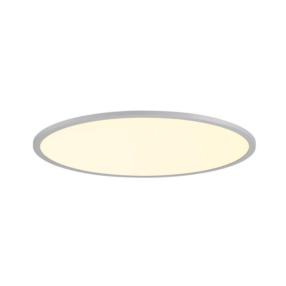 Panel 60 Rund LED Deckenaufbauleuchte Grau 3000/4000K mit warmem, effizientem Licht.