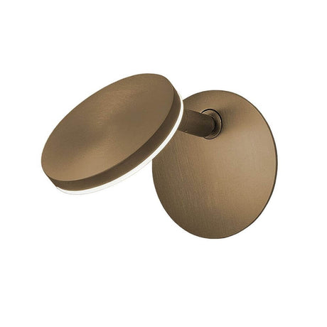 Panzeri Bella Einbau LED-seinävalaisin kosketuskytkimellä - elegantti pronssinvärinen seinävalaisin himmennettävällä valolla.