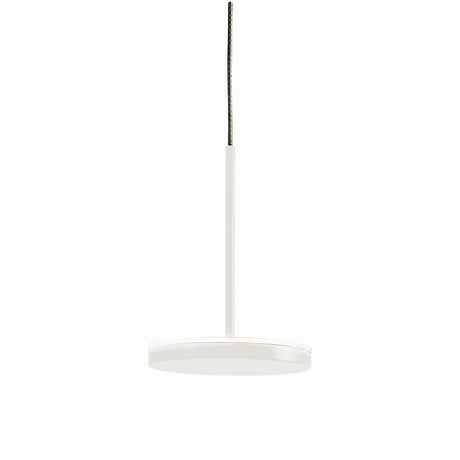 Panzeri Bella LED-Pendelleuchte direkt oder indirekt in minimalistischer Form mit Acryldiffusor.