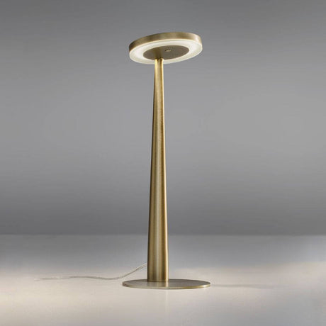 Panzeri Bella LED-bordlampe med berøringsbryter i elegant, minimalistisk design og varmhvitt lys.