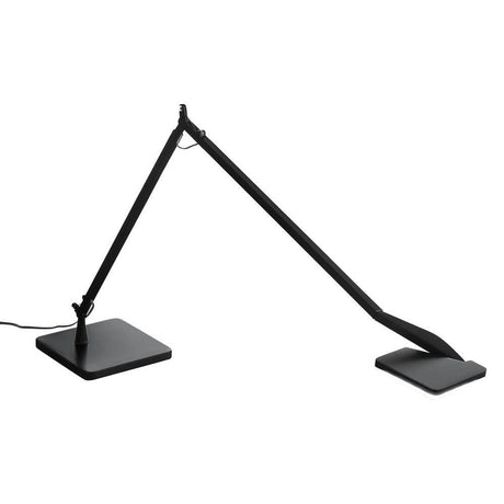 Panzeri Jackie justerbar LED-bordlampe med berøringsdimmer i moderne design og svart farge.