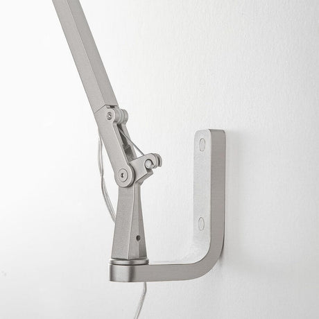 Panzeri Jackie LED-lampa ścienna regulowana z przełącznikiem, uchwytem i przegubem z odlewu aluminium