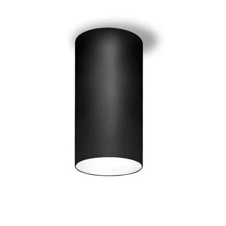 Panzeri One LED ceiling light 2700K black – stylish ceiling lamp in elegant black