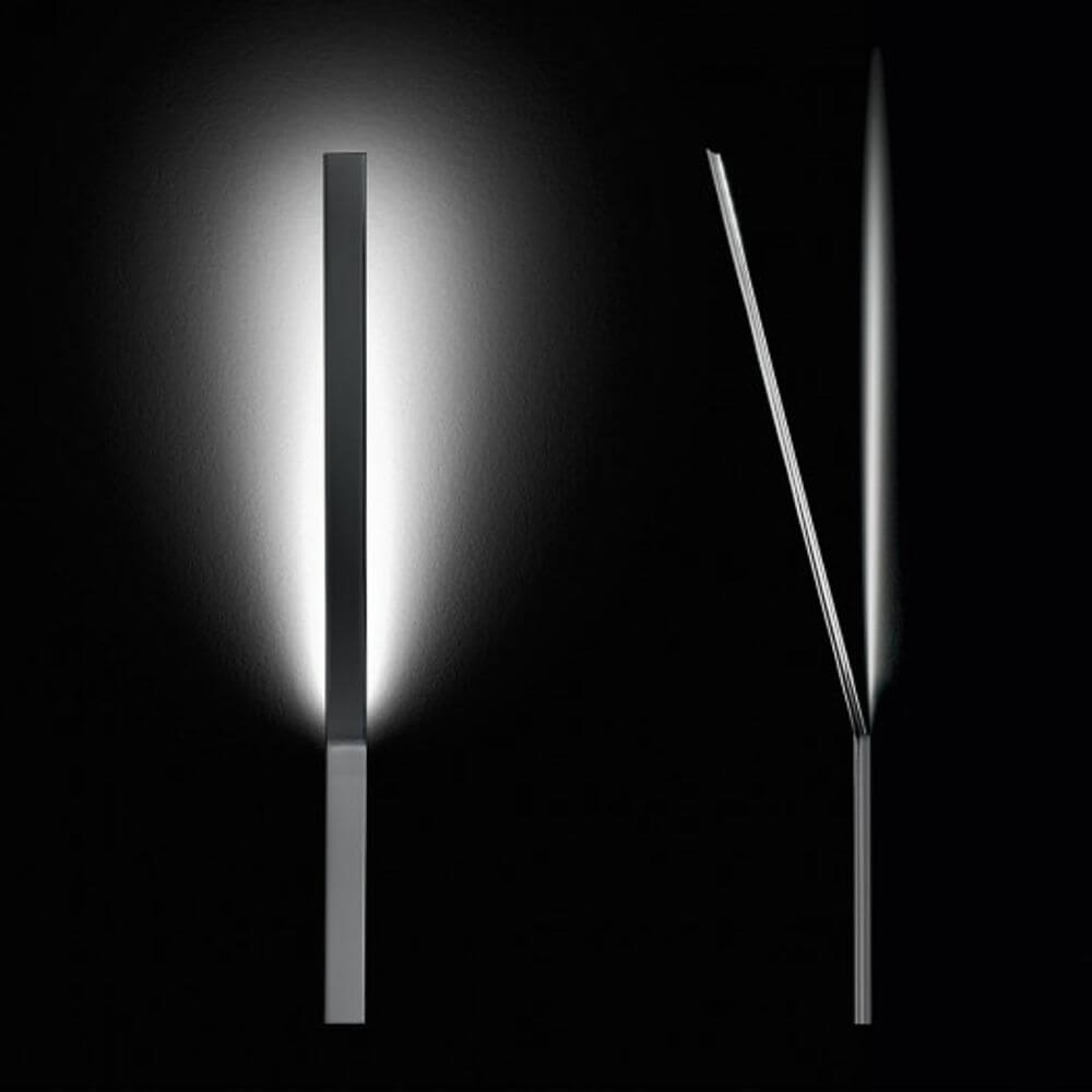 Panzeri Ypsilon LED Wandeinbauleuchte indirekt mit eleganter, schlanker Form und angenehmer indirekter Beleuchtung.