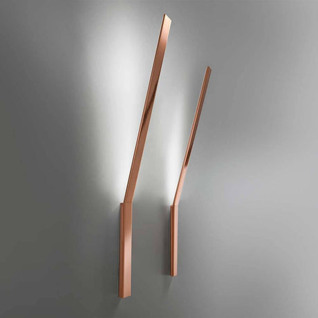 Panzeri Ypsilon LED applique da incasso a parete indiretta in forma elegante e sottile con luce calda.