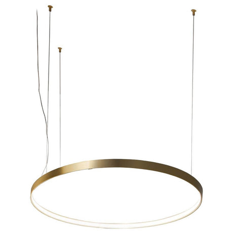 Panzeri Zero Round LED-Ring Pendelleuchte