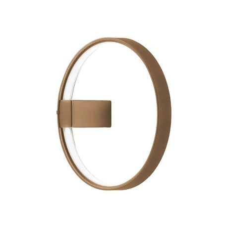 Applique da parete Panzeri Zero Round LED anello in design elegante con fascino minimalista.