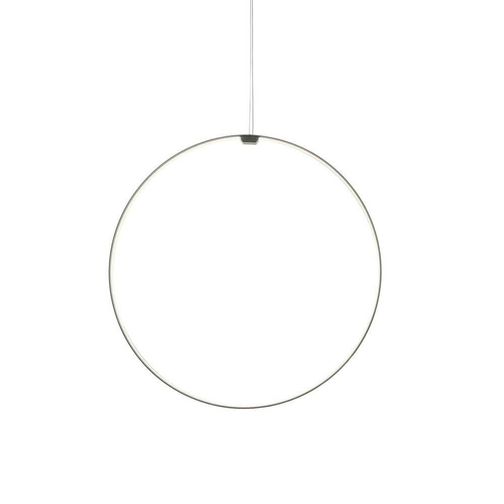 Panzeri Zero Round Vertical LED-Ringleuchte Pendel in eleganter Ringform