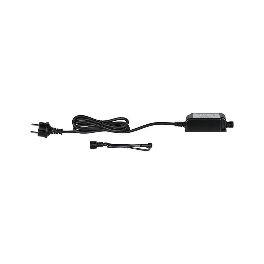 Park + Light Einspeisung Schwarz 14W für Outdoor-Lichtinstallationen rund ums Carport und Garage.