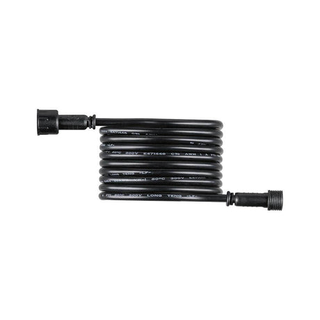 Park + Light Kabel 2m Schwarz IP67, 12V-Verbindungskabel für flexible Außenbeleuchtung