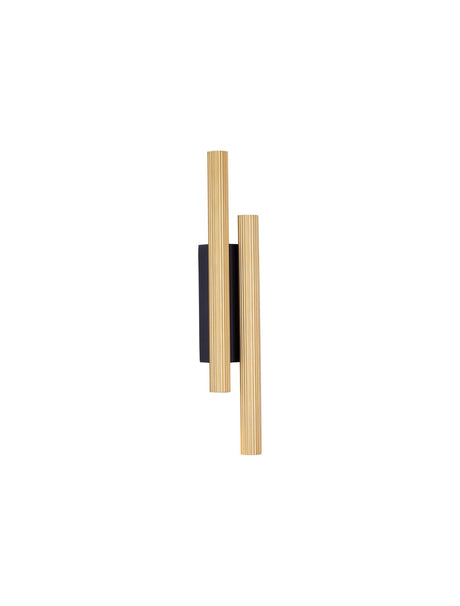Paron LED Wandleuchte 2-flammig Geriffelt 3000K (4)
