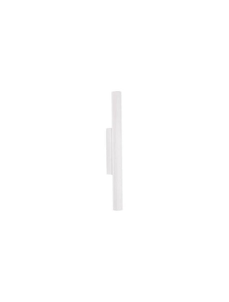 Paron LED ribbed wall light 3000K in an elegant design with indirect light.