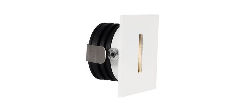 Passagio LED Außenwandeinbauleuchte Quadratisch Slot 3000K IP54 - moderne Quadratleuchte für den Außenbereich.