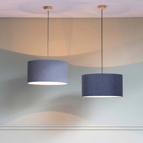Pendellampe Asseto Eiche-Geölt, Grau, Antrazit, elegante in Grau und Antrazit mit stilvollem Design.