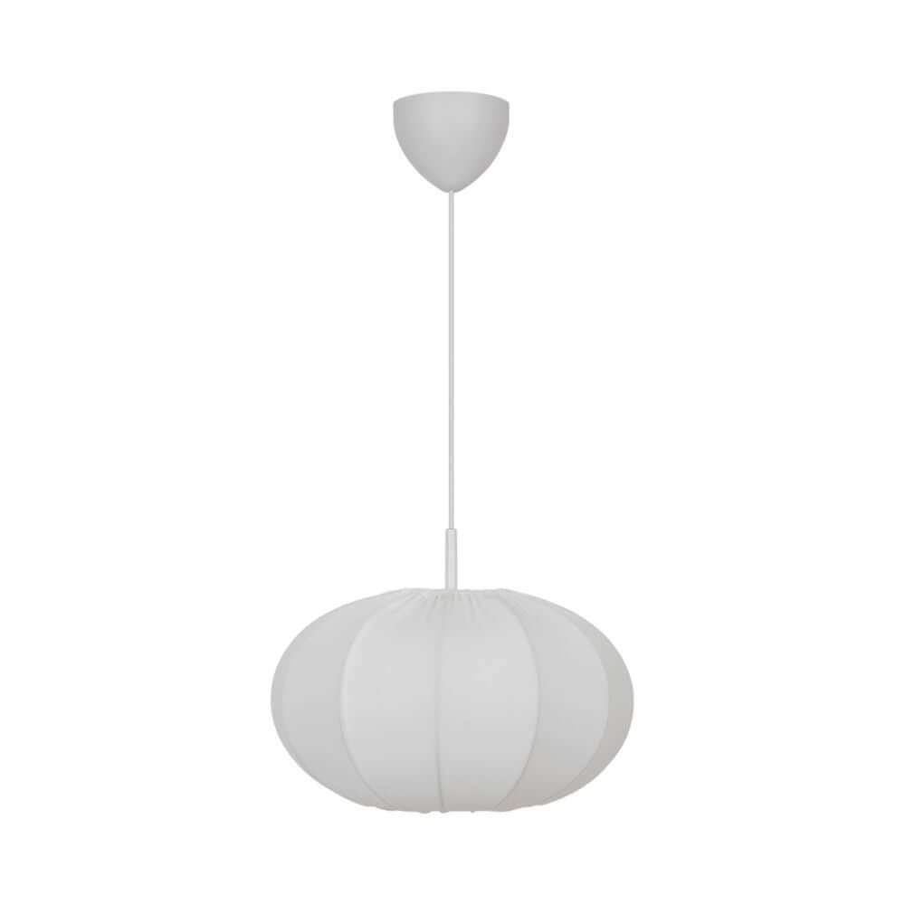 Pendelleuchte Aeron 40 in luftigem Design, sorgt für angenehmes Licht im Schlafzimmer.