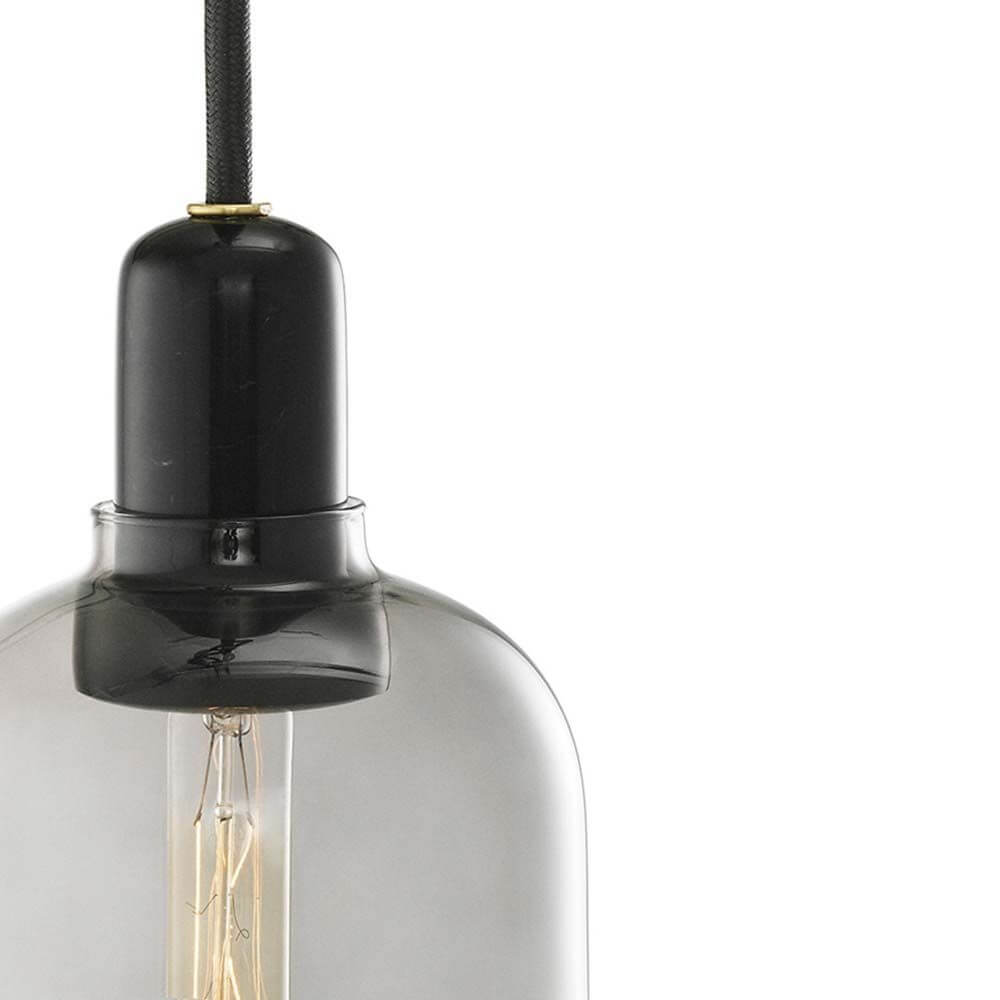 Pendelleuchte Amp S Ø 14cm Rauchglas