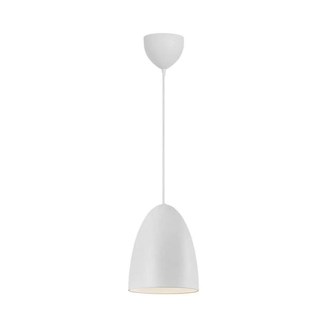 Pendelleuchte Nexus 2, moderne und minimalistische Lampe in Weiß mit elegantem Design.