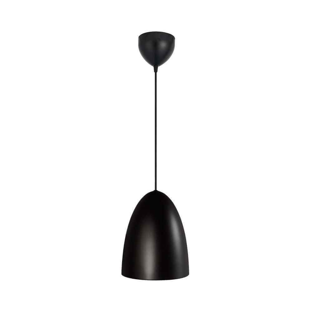 Pendelleuchte Nexus 2 in modernem, schwarzem Design mit elegantem Lampenschirm und minimalistischer Form.